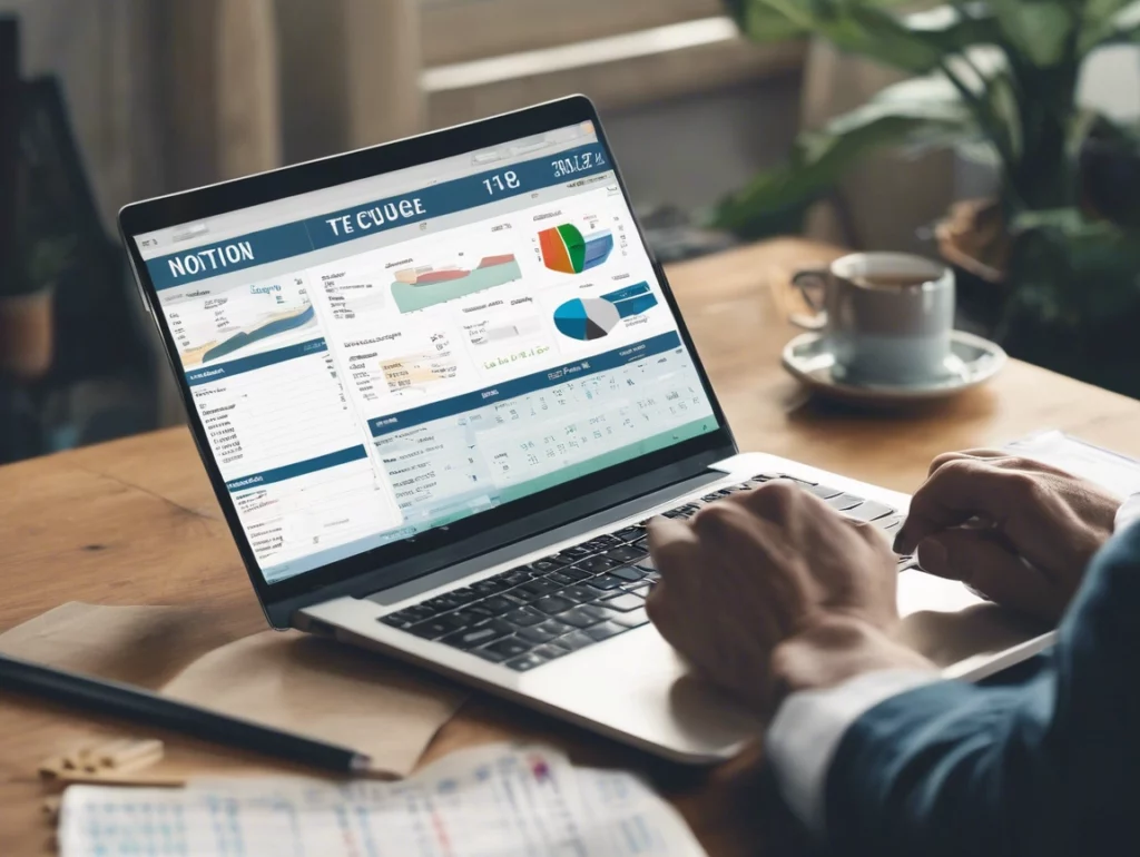 Template Notion budget mensuel