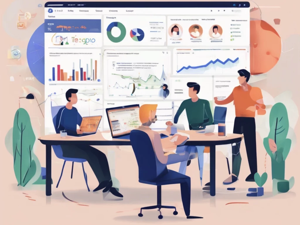 Template Notion reporting SEO