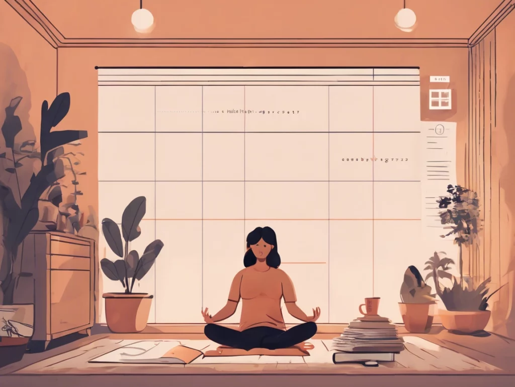 template Notion habit tracker